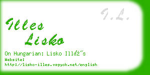 illes lisko business card